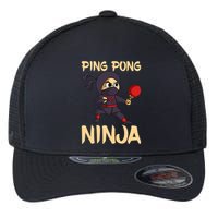 Table Tennis Ping Pong Ninja Lover Flexfit Unipanel Trucker Cap