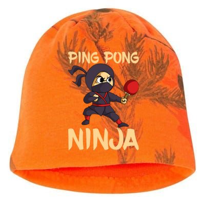 Table Tennis Ping Pong Ninja Lover Kati - Camo Knit Beanie