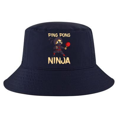 Table Tennis Ping Pong Ninja Lover Cool Comfort Performance Bucket Hat