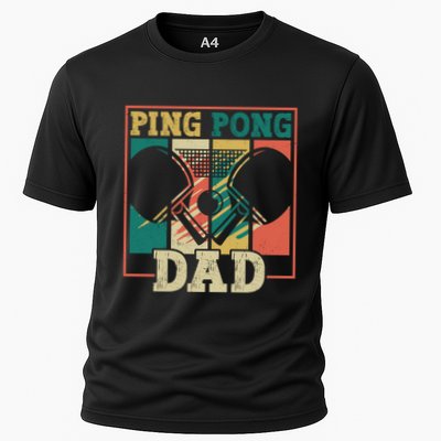 Table Tennis Player Father Ping Pong Dad Funny Table Tennis Great Gift Performance Shirt