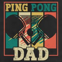 Table Tennis Player Father Ping Pong Dad Funny Table Tennis Great Gift 11oz C Handle Ceramic Mug