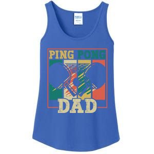 Table Tennis Player Father Ping Pong Dad Funny Table Tennis Great Gift Ladies Essential Tank