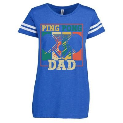 Table Tennis Player Father Ping Pong Dad Funny Table Tennis Great Gift Enza Ladies Jersey Football T-Shirt