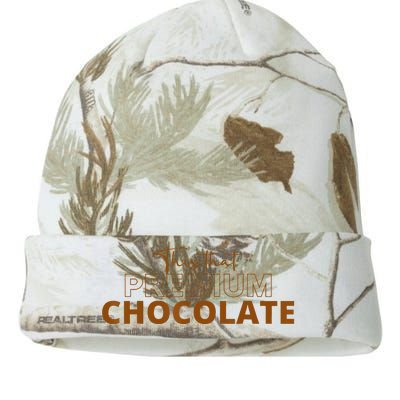 This That Premium Chocolate Funny Chocolate Lovers Kati Licensed 12" Camo Beanie