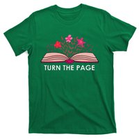 Turn The Page ShirtTeacher Floral Book TTurn The Page T-Shirt