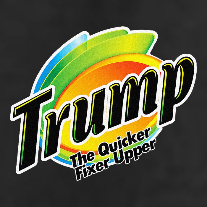 Trump The Quicker Fixer Upper 7 Panel Mesh Trucker Snapback Hat