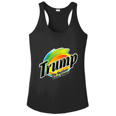Trump The Quicker Fixer Upper Ladies PosiCharge Competitor Racerback Tank