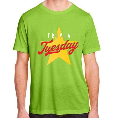 Trivia Tuesday Quiz Games Show Trivia Night Gift Adult ChromaSoft Performance T-Shirt