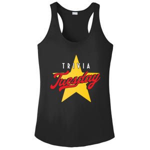 Trivia Tuesday Quiz Games Show Trivia Night Gift Ladies PosiCharge Competitor Racerback Tank