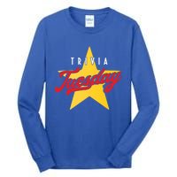 Trivia Tuesday Quiz Games Show Trivia Night Gift Tall Long Sleeve T-Shirt