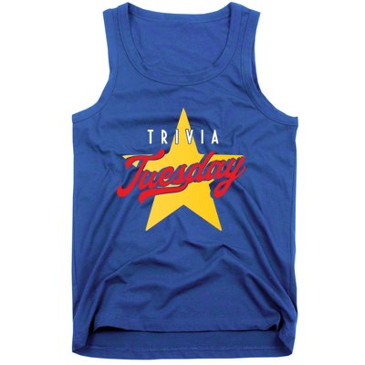 Trivia Tuesday Quiz Games Show Trivia Night Gift Tank Top