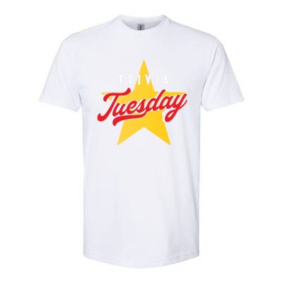 Trivia Tuesday Quiz Games Show Trivia Night Gift Softstyle CVC T-Shirt