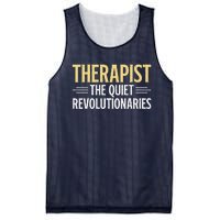 Therapist The Quiet Revolutionaries Therapist Mesh Reversible Basketball Jersey Tank