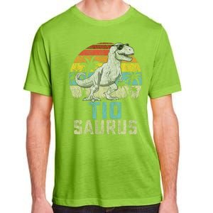 Tiosaurus T Rex Dinosaur Tio Saurus FatherS Family Tiosaurus T Rex Dinos Adult ChromaSoft Performance T-Shirt