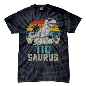 Tiosaurus T Rex Dinosaur Tio Saurus FatherS Family Tiosaurus T Rex Dinos Tie-Dye T-Shirt