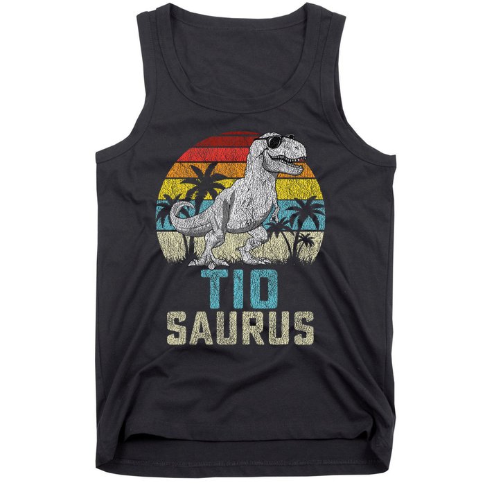 Tiosaurus T Rex Dinosaur Tio Saurus FatherS Family Tiosaurus T Rex Dinos Tank Top