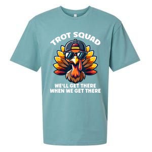 Thanksgiving Turkey Running Outfit Gear Costume Turkey Trot Sueded Cloud Jersey T-Shirt