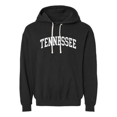 Tennessee Tn Retro Garment-Dyed Fleece Hoodie