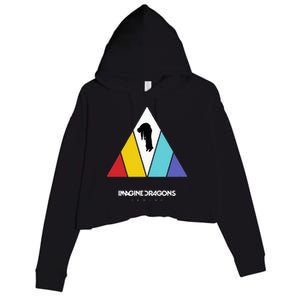 Triangle Crop Fleece Hoodie