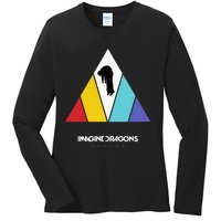 Triangle Ladies Long Sleeve Shirt