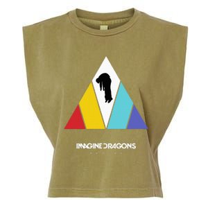 Triangle Garment-Dyed Women's Muscle Tee