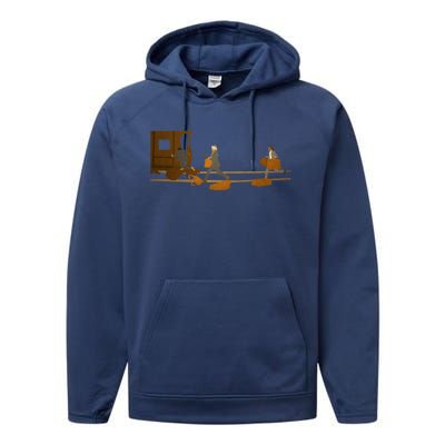 Train Performance Fleece Hoodie