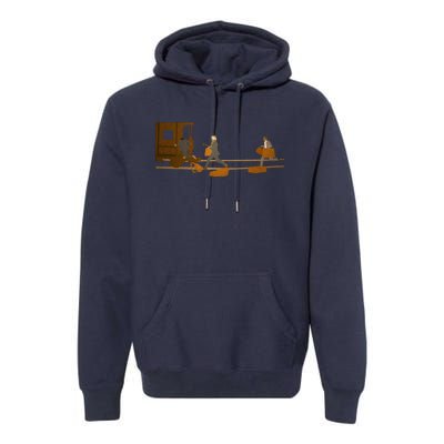 Train Premium Hoodie