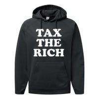 Tax The Rich Performance Fleece Hoodie