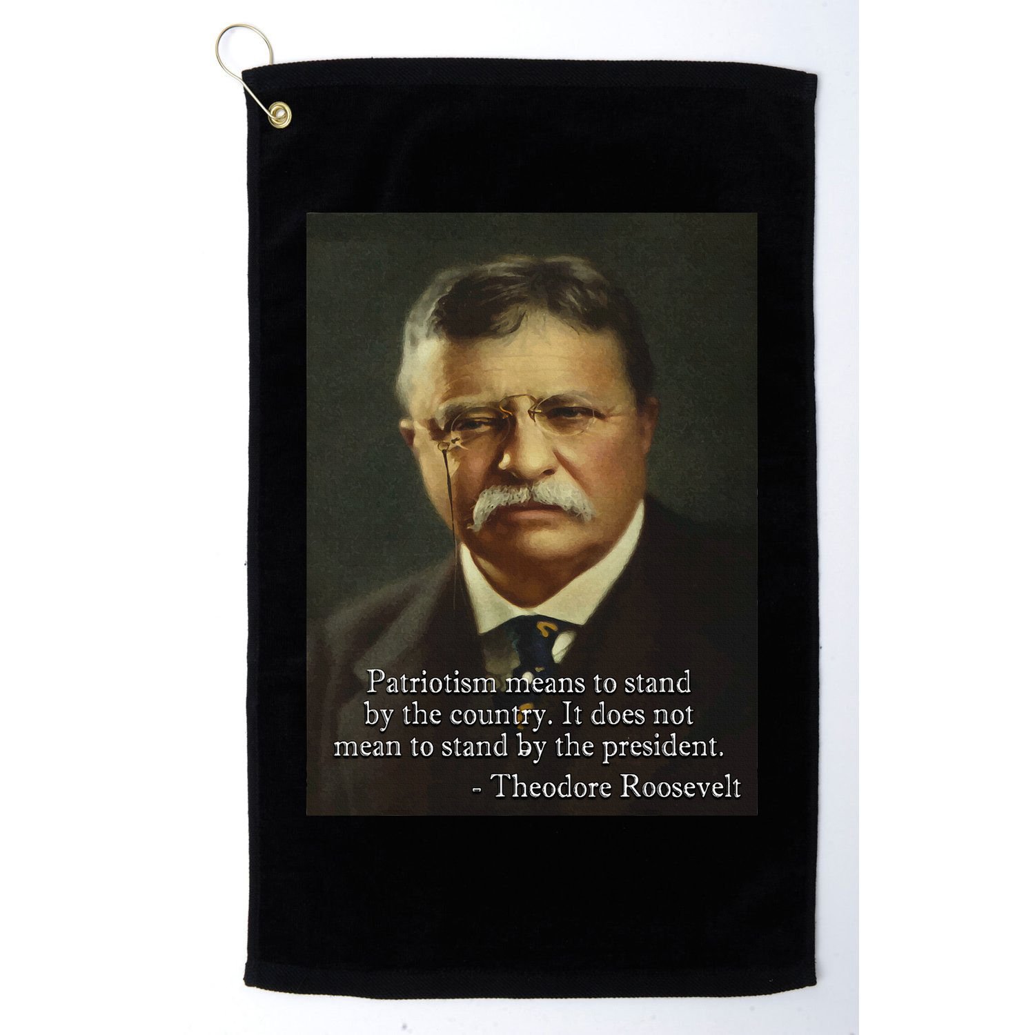 Theodore Teddy Roosevelt Meme Anti Trump Golf Towel