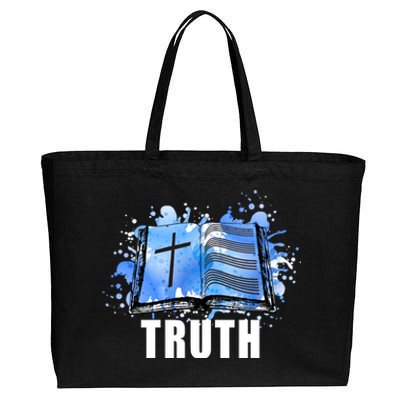 Truth Cotton Canvas Jumbo Tote