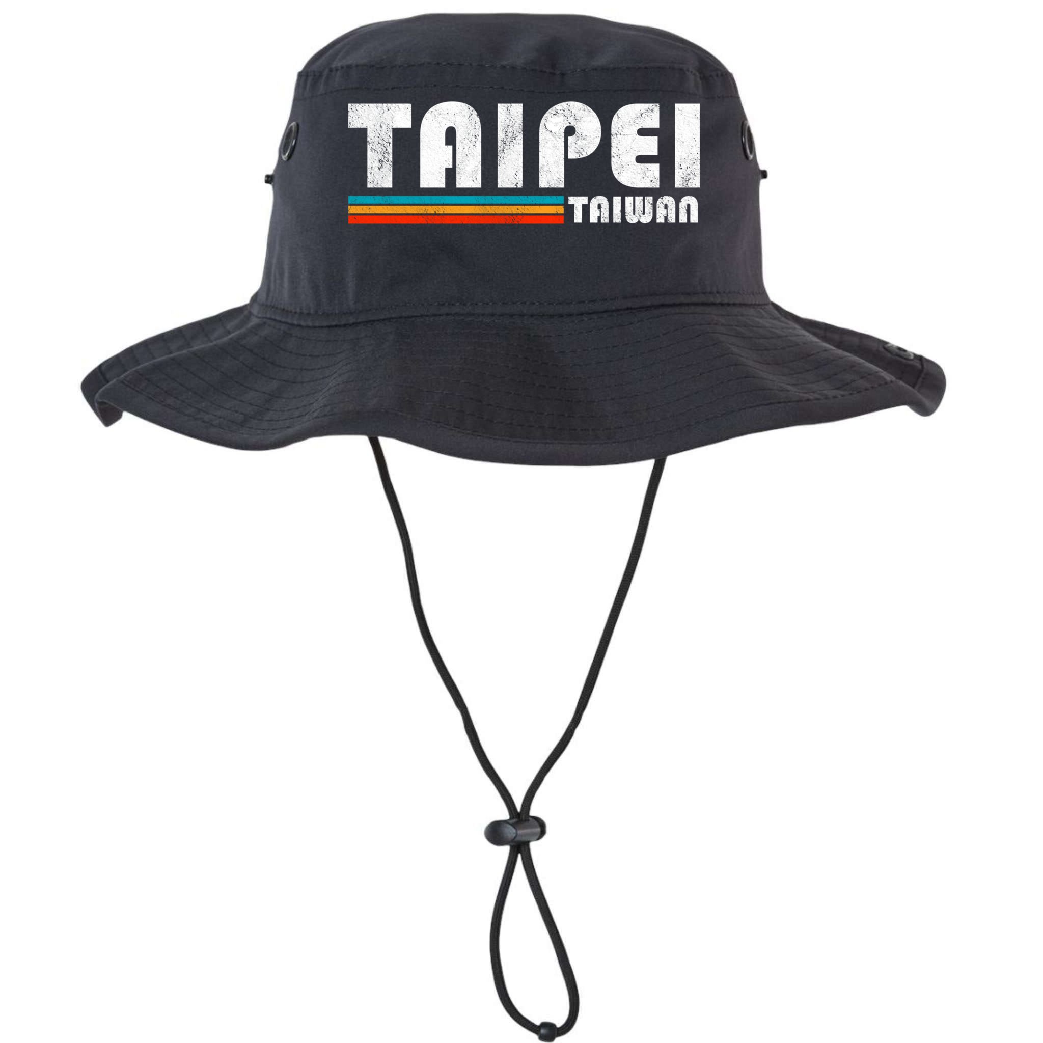 Taipei Taiwan Retro Vintage Travel Vacation Gift Bucket Hat