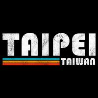 Taipei Taiwan Retro Vintage Travel Vacation Gift Bucket Hat