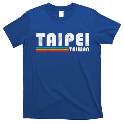 Taipei Taiwan Retro Vintage Travel Vacation Gift T-Shirt