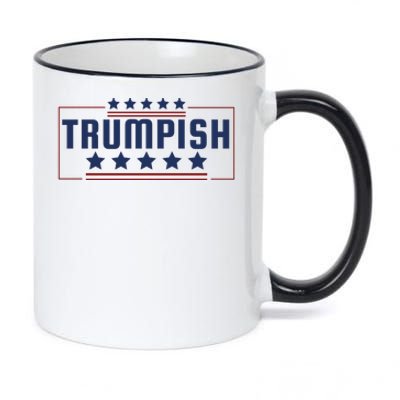 TRUMPISH 11oz Black Color Changing Mug