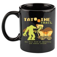Tatoonie Trail Retro Gamer 11oz C Handle Ceramic Mug