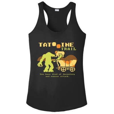 Tatoonie Trail Retro Gamer Ladies PosiCharge Competitor Racerback Tank