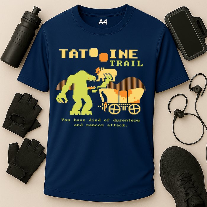 Tatoonie Trail Retro Gamer Performance Shirt