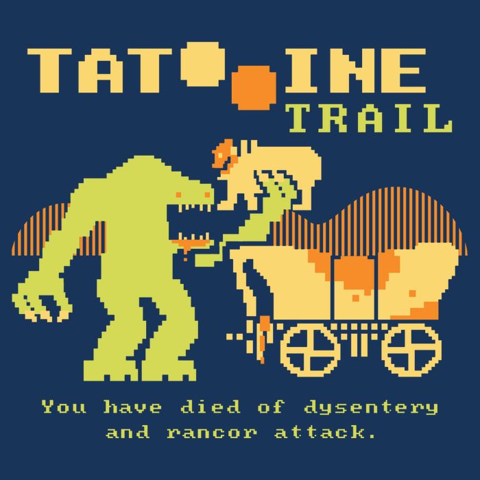 Tatoonie Trail Retro Gamer Performance Shirt