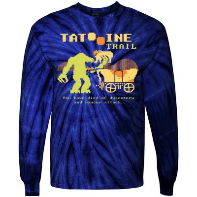 Tatoonie Trail Retro Gamer Tie-Dye Long Sleeve Shirt