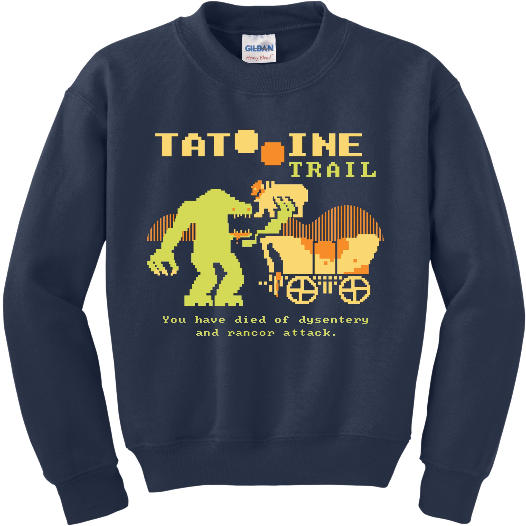Tatoonie Trail Retro Gamer Kids Sweatshirt