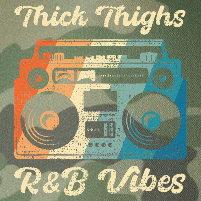 Thick Thighs R&B Vibes Legacy Tie Dye Trucker Hat