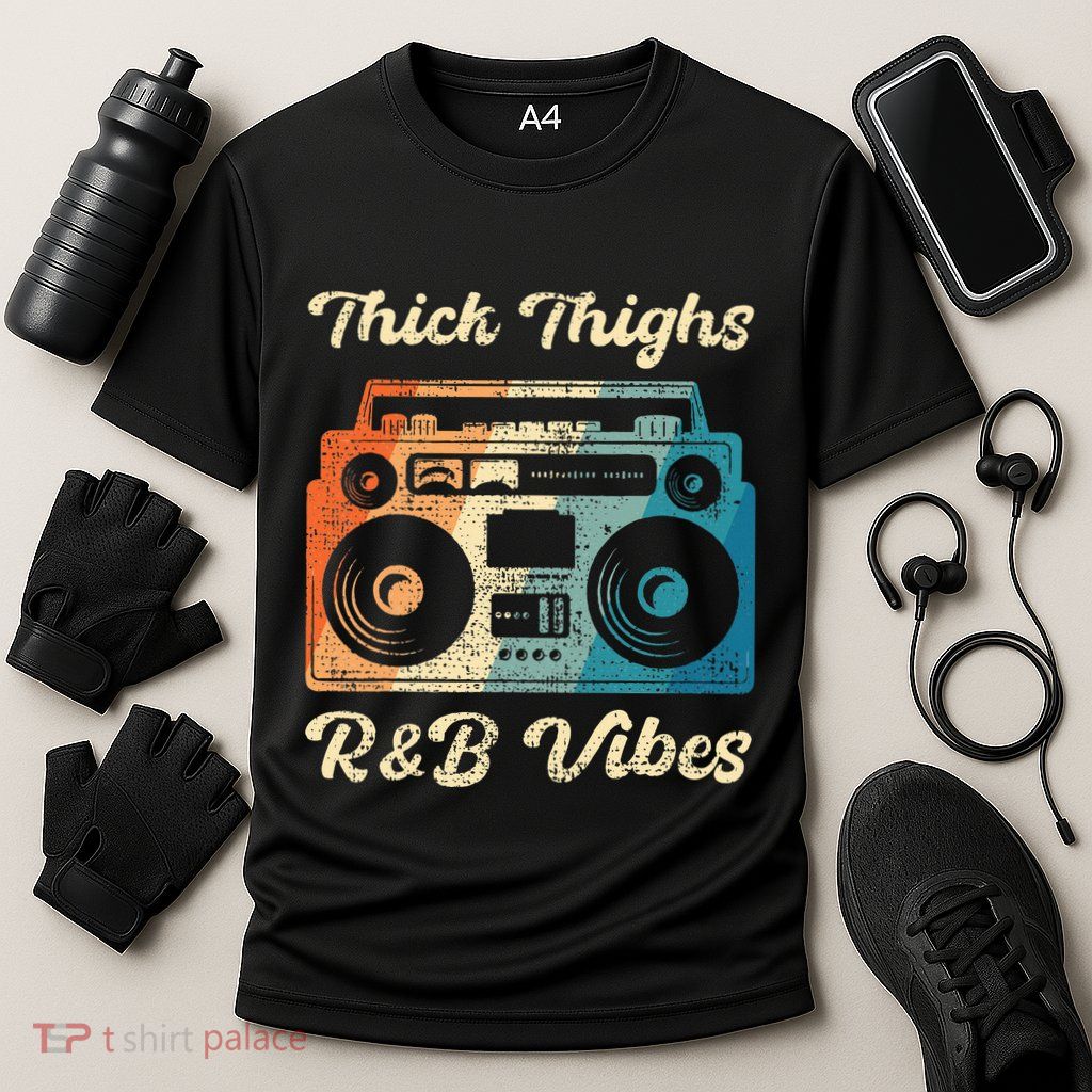 Thick Thighs R&B Vibes Performance Shirt