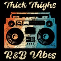 Thick Thighs R&B Vibes Drawstring Bag