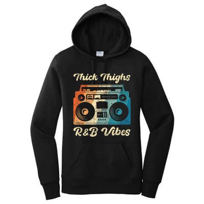 Thick Thighs R&B Vibes Women's Pullover Hoodie