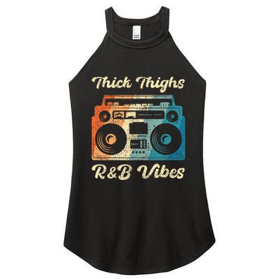 Thick Thighs R&B Vibes Women's Perfect Tri Rocker Tank