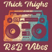 Thick Thighs R&B Vibes 16oz Travel Tumbler