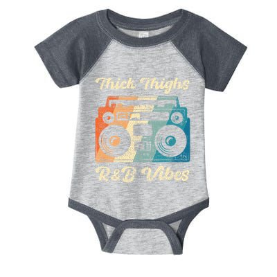 Thick Thighs R&B Vibes Infant Baby Jersey Bodysuit