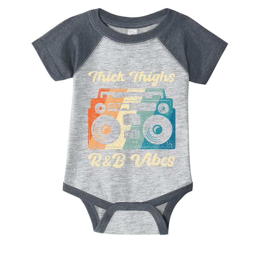 Thick Thighs R&B Vibes Infant Baby Jersey Bodysuit