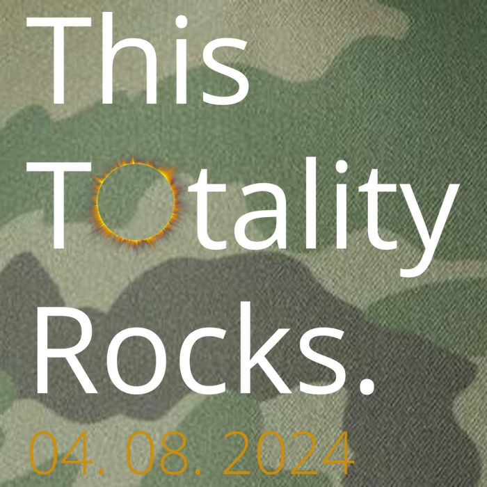 This Totality Rocks Solar Eclipse 2024 Legacy Tie Dye Trucker Hat