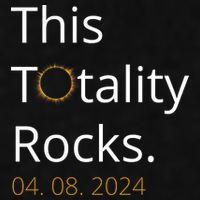 This Totality Rocks Solar Eclipse 2024 Ladies PosiCharge Tri-Blend Wicking Tank